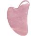 Home Decoration Gua Sha Scraper Board - Rose Quartz Face Massager & Jade Roller Set | Natural Stone Facial Tool for Glowing Skin - Buy Online on SooperMarket.com