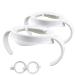 Newmemo 2pcs Baby Bottle Handles  Bottle Grip Handle for Avent Natural Wide Mouth PP Glass Baby Feeding Bottles Baby Bottle Accessories 1