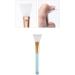 Facial Mask Brush Silicone Facial Mask Brush Hairless Face Makeup Applicator Mud Mask Brush DIY Mask Cosmetic Brush Blue - Buy Online on SooperMarket.com