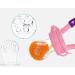 Mesh Baby Pacifier Feeder - BPA-Free Silicone - Pink - Buy Online on SooperMarket.com