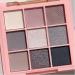 Lovelycat 9 Colors Glitter Eyeshadow Makeup Palette Matte High Pigmented Colorful Creamy Texture Eye Shadow Powder Natural Waterproof Long Lasting Eyeshadow Powder Cosmetics (B)