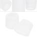 Healeved 30 Pcs Pinky Toe Silicone Sleeves - Gel Toe Caps for Toe Protection | 2.5x2cm | Transparent - 3pcs - Buy Online on SooperMarket.com