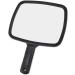 Accessotech Professional Handheld Salon Barbers Hairdressers Paddle Mirror - Black - Buy Online on SooperMarket.com