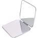 Folding Makeup Mirror Portable Stainless Steel Cosmetic Mirror Double Sided Pocket Mirror Square Hand Pocket Makeup Mirror - Buy Online on SooperMarket.com