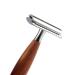 Classic Men's Safety Razor - Vintage Style Double Edge Aluminum Alloy in Dark Brown | International Shipping Available - Buy Online on SooperMarket.com