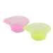 6 Colored Bowls with Handle Non-Slip Oil and Hair Dye Containers Pack of 6