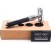Buy Parker 92R Graphite Gray Heavyweight Double Edge Safety Razor for Men - Includes 5 Premium Blades | International Shipping Available - Buy Online on SooperMarket.com