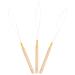Vlasy 3PCS Hair Extension Loop Needle Threader Pulling Hook Tools Micro Loop Nano Beads Device Hair Extension Threader for Hair or Feather Extensions