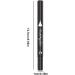 Eyeliner Stamp Double-Head Stamp Eyeliner 2 in 1 Double-Head Waterproof Liquid Eyeliner Pen Make-Up Tool Black Heart - Buy Online on SooperMarket.com