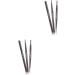 Angoily 2pcs 2 1 Eyebrow Brush Eyebrow Filler Eyebrow Pencil Brush Makeup Tools Double Head To Rotate - Buy Online on SooperMarket.com