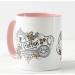 Vixar Hot Coffee Premium Roast Served Fresh Coloured Mug Cup Gift Birthday Work Office Christmas Tea Coffee (Pink) - Buy Online on SooperMarket.com