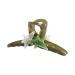 Vctitil Five-pointed Star Acrylic Hair Claws Hair Clips Ponytail Holders Shark Clip Barrettes Hair Accessories for Women Girl Thin Thick Hair(green)