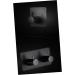 Alipis Mount Black Single Waterproof Robe Towel Steel Hanger Hook Clothes for Wall Hooks Stainless Kitchen medium Black - Buy Online on SooperMarket.com