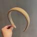 Brown Woven Straw Headband for Women - Wide Braid Boho Hairband for Beach Holiday - Buy Online on SooperMarket.com