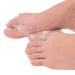 Soft Gel Toe Separators/Corrector for Pain Relief & Alignment - 2Pcs - Buy Online on SooperMarket.com