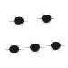 DOITOOL 5pcs Nail Art Drill Pen Manicure Rock Para U as Nail Art Tracing Tools Gemstone Nail Art Tool Crystal Nail Art Pen Picker Nail Art Paint Tool Stainless Steel Miss Round Rhinestone