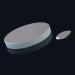 Astronomical Telescope Accessories Main Mirror D114F900mm with Short-axis Secondary Mirror 25mm, Newton Reflector Spherical Mirror