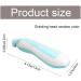 Electric Baby Nail Trimmer - 6 in 1 Baby Nail File Clipper with LED Light, Safe Nail Care for Newborns to Adults (Blue) - Buy Online on SooperMarket.com