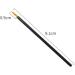 Geynutaly 100Piece Beauty Makeup Eyeliner Brushes Disposable Eyeliner Brush with Cap White - Buy Online on SooperMarket.com