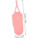 Baluue Curling Iron Storage Bag Hair Crimper Curlers Storage Bags Curling Wand Hair Curler 29.50X13.50X2.00CM Pink - Buy Online on SooperMarket.com