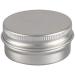 Tianzd 100pcs 10ml Aluminum Tins - Silver Screw Cans for Cosmetics Ointments & Candles | Includes 3 Spoons & 100 Etiquette Labels - Buy Online on SooperMarket.com