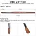 Alexnailart Kolinsky Sable Acrylic Nail Brush with Red Wooden Handle - Size 6 - Buy Online on SooperMarket.com