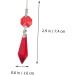ABOOFAN 1 Crystal Ceiling Healing Chandelier Prism Chandelier Crystal Pendant Lighting Window Pendant Buckle As Shown 7.40X1.60X1.60CM - Buy Online on SooperMarket.com