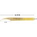 DASSEN Gold Lash Extension Tweezers - Precision Thin Tips for Mega Volume Lash Extensions - Buy Online on SooperMarket.com