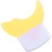 Eyelash Applicator Baffle Eyelash Mascara Smudge Guard Silicone Smoothing Surfaces Various Angles For All Face Shapes (Yellow) - Buy Online on SooperMarket.com