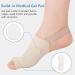 Silicone Hallux Valgus Corrector and Toe Separator - Bunion Orthopedic Corrector Set with Toe Correction Belt for Day and Night Wear - Buy Online on SooperMarket.com
