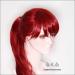 Anime Persona 5 Yoshizawa Kasumi Cosplay Wig | Long Red Ponytail | Heat Resistant Synthetic Hair + Wig Cap - Buy Online on SooperMarket.com