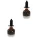 NOLITOY 2pcs String Ink Line Box Ink Line Ruler Meters Eyebrow Line Mee Eyebrow Ruler Vial Bottled