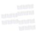 MUSISALY 27 Pcs Silicone Cup Cover Coffee Tea Cup Sleeves Coffee Travel Mugs Cup Insulator White