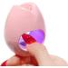 Mini Pink USB UV LED Nail Dryer 16W Portable Rose Shape Gel Nail Lamp | Button Model for Gel Nails Polish Manicure | Nail Art Tools Accessories - Buy Online on SooperMarket.com