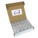 Beauticom 10G/10ML Clear Jars - 300 Pack Screw Cap Lids for Jewelry Paints & Craft Supplies - BPA Free - International Shipping - Buy Online on SooperMarket.com