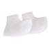 1 pair of heel protection made of silicone sock with high heel sleeves with high heel Gel-dersen support insoles for plantar fasciitis cracked white moisturizing foot socks