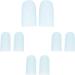 8 Pairs of Silicone Toe Spreaders for Calluses and Corns - Breathable and Stretchy Toe Sleeves for Pain Relief - 5.6x2cm - Buy Online on SooperMarket.com
