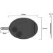Brush Cleaning Mat Scrubber Mat Multipurpose Portable Washing Tool Silicone Brush Cleaning Mat for Daily Use Eye Brush black - Buy Online on SooperMarket.com