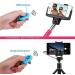 AngelReally Wireless Camera Shutter Remote Control for Smart Phones - iOS/Android Compatible (1 Pink + 1 Blue) - Buy Online on SooperMarket.com