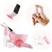 Facial Care Mask Mixing Tool Sets Bowl Stick Brush Gauge Cleaning Mat 9 in 1 Set Pink - Buy Online on SooperMarket.com