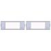 STOBOK 2pcs Blank Rice Paper Scroll Decked Accessories Quill Household Blank Scroll Office Set Wall Hanging Silverx2pcs 1.5X40X117CMx2pcs