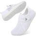 Spesoul Womens Mens Water Sports Shoes Outdoor Quick Dry Barefoot Athletic Aqua Shoe for Beach Swim Pool Surf Diving Yoga 8 Women/6.5 Men Mesh White