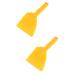BCOATH 2 Pcs Plastic Honey Spatula Tonge Scrpaer Mutitool Honey Scraper Beekeeping Starter Kit Honey Uncapping Tool Honey Extractor Honey Scraping Tool Honey Collection Tool Suite 20x10.5cm x2pcs Yellowx2pcs