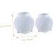 STOBOK 2pcs Ball Mold Round Mold Round Soap Molds Crystal Casting Mold Candle Wax Mold Sphere Making Candle Making Mold Silicone Mold Silicone Ball Silica Gel One Body White White 5.9X5.9X5.9CM - Buy Online on SooperMarket.com