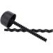rollers hair curlers curl hair dryer blow dryer cover hair dryer nozzle tool curls diffuser 21.5*16*6.3cm Blue - Buy Online on SooperMarket.com