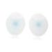 minkissy Soft Silicone Face Cleanser Face Cleansing Brush Silicone Blackhead Scrubber Face Cleaner Brush Silicone Facial Cleansing Brush Face Cleaning Brush White Beauty Tools Manual