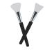 LORMAY 2 Pcs Premium Quality Silicone Face Mask Brush Applicator for Mud, Clay Mask, DIY, Modeling Mask, Body Lotion, and BB CC Cream 2 Count (Pack of 1)
