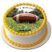 AMERICAN FOOTBALL 7.5" PREMIUM ROUND ICING CAKE TOPPER PARTY D10