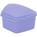 Face Mask Container - Exquisite Trapezoid Lock Design Case for Travel - Purple - Ideal for International Shipping - Buy Online on SooperMarket.com