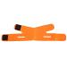 Face Slimming Strap Facial Slimming Mask Double Chin Reducer for Women Thin Neck Facelift Orange Red